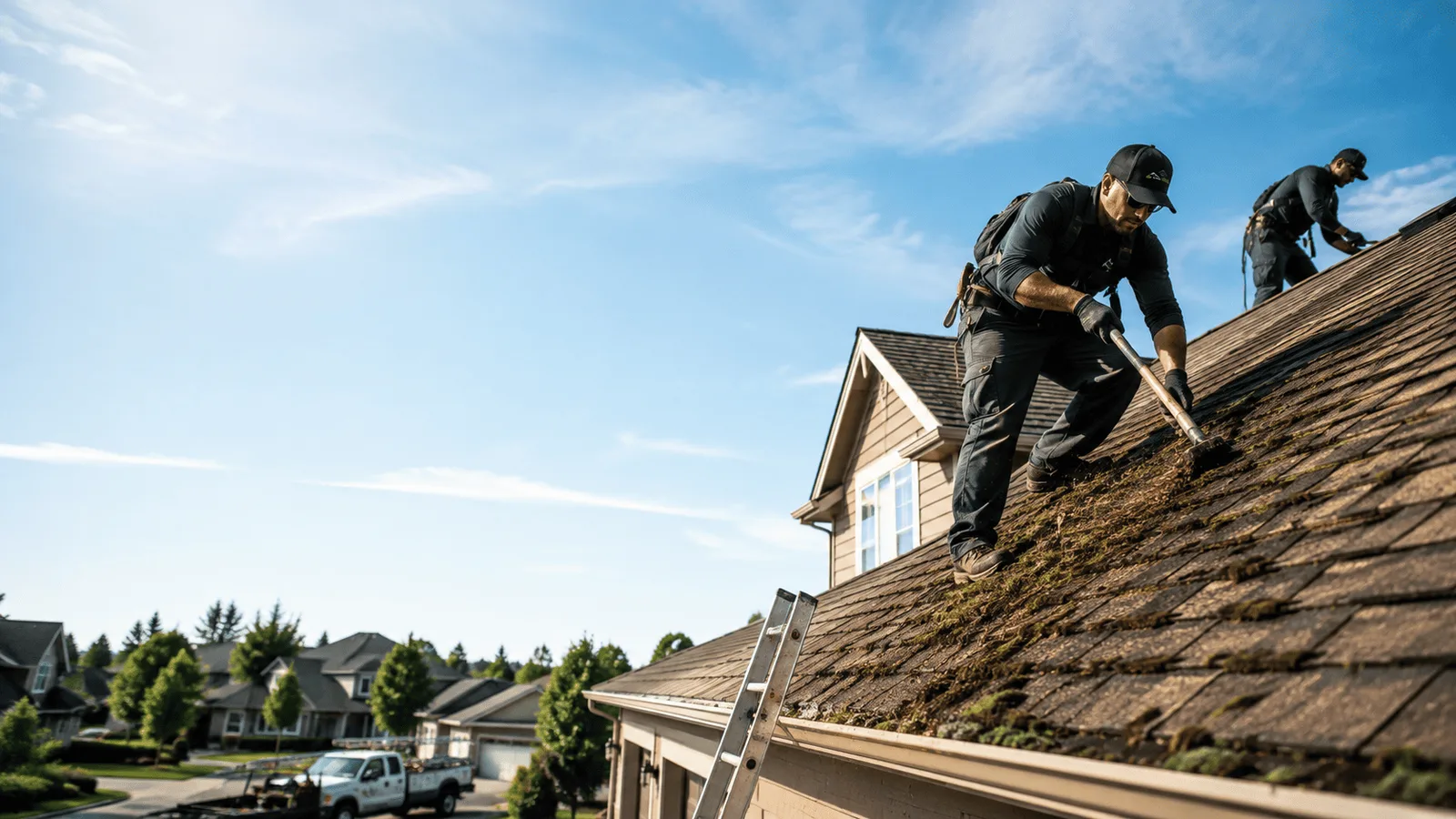 Roof Moss Removal in South Wayne, WI near me